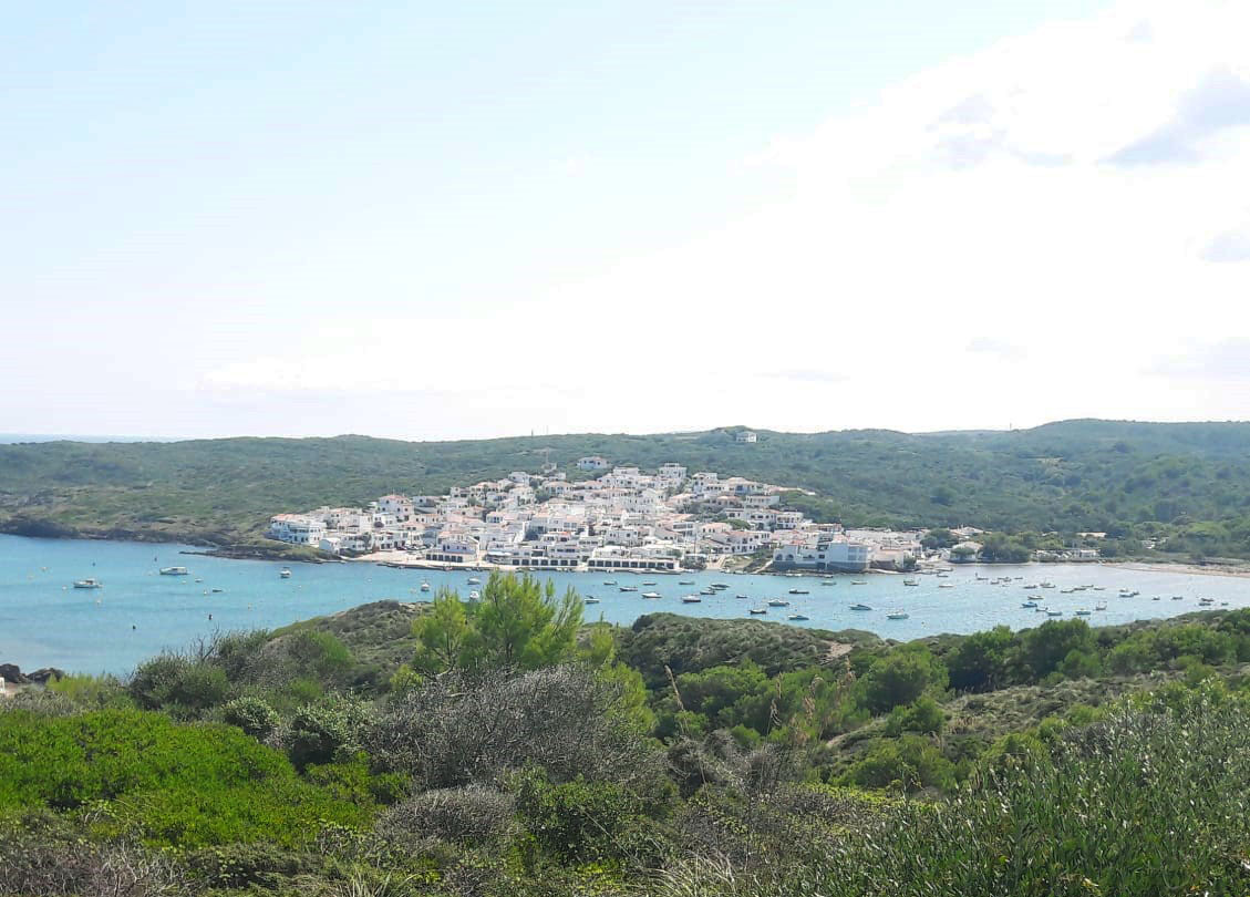 I panorami dalla passeggiata costiera a Minorca