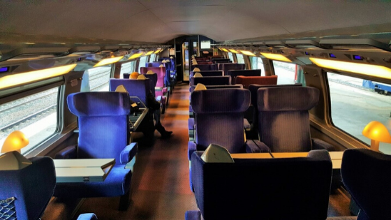 All'interno della Renfe SNCF