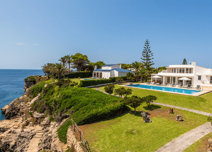Villa a Minorca con la migliore vista sul mare 2026 - Villa VN470 Villa sulla scogliera Cala en Brut