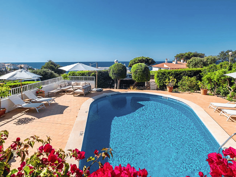 Le migliori ville per famiglie con piscina a Minorca (2026) – VN198 a Binibeca