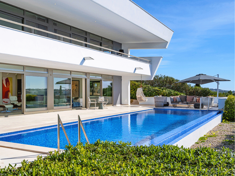La migliore villa di lusso a Minorca 2026 – Villa VN775 Moderna villa fronte mare nel porto di San Antoni, Mahon