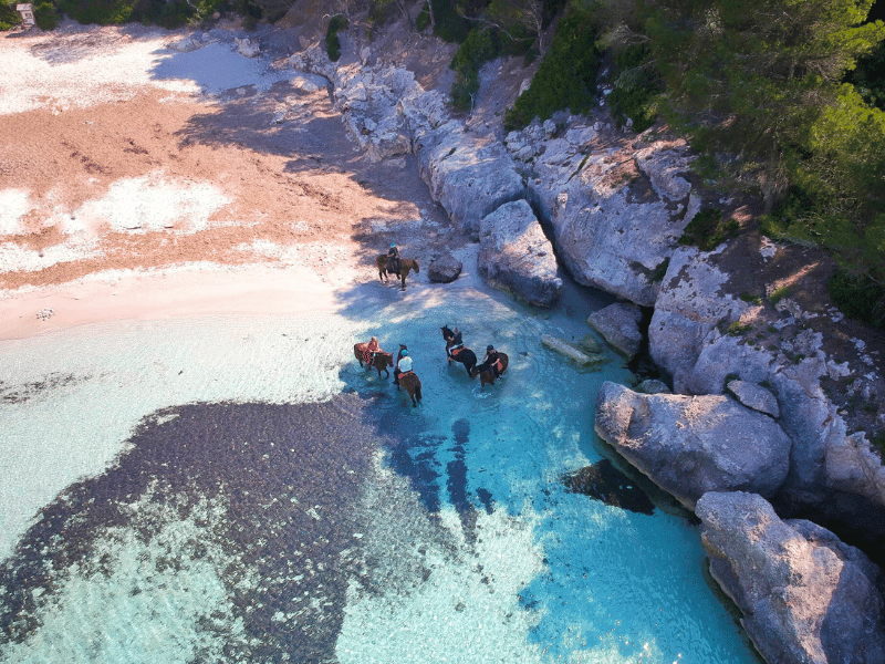 romantic horsebackriding