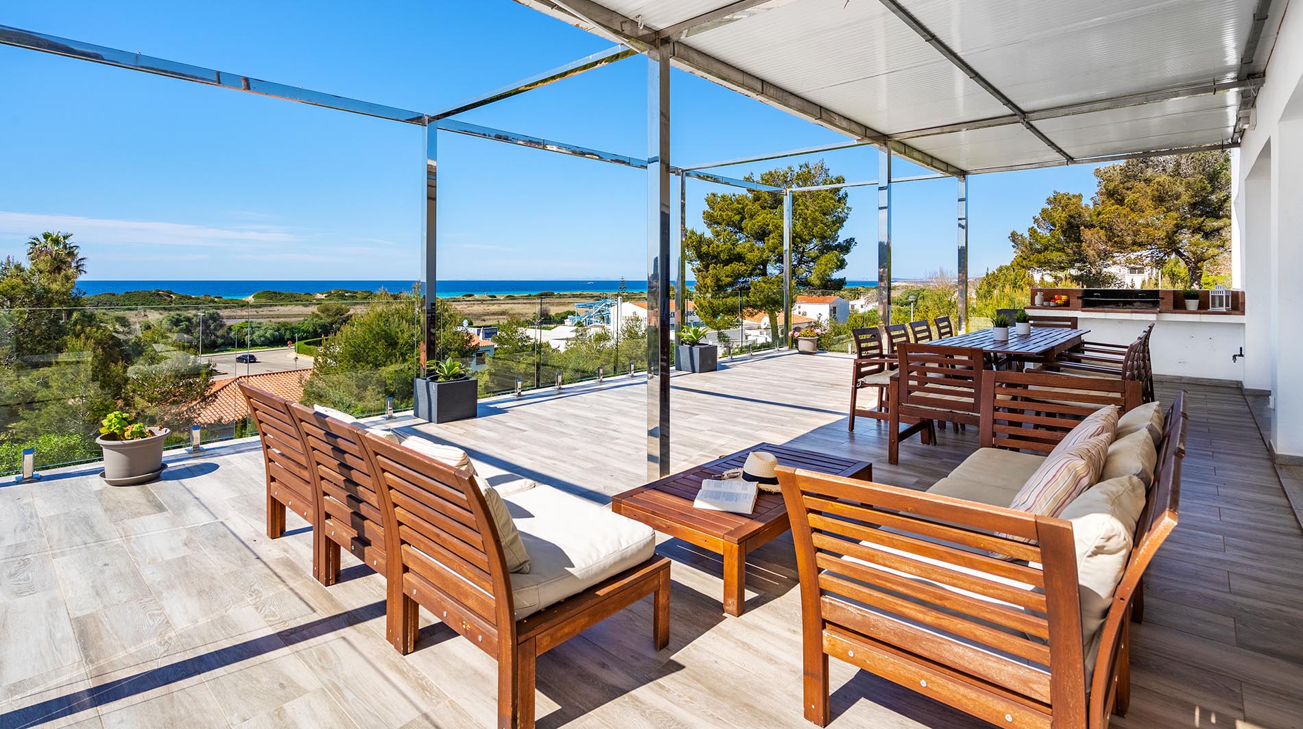 Villa a Son Bou con vista mare