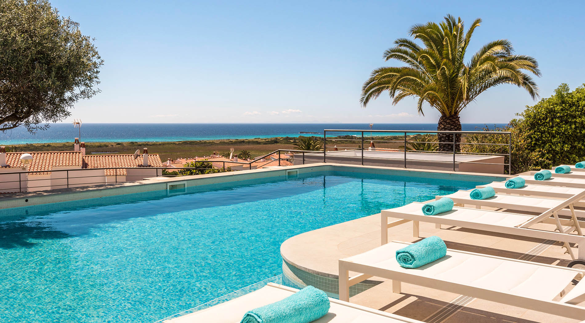 Villa a Son Bou con vista mare