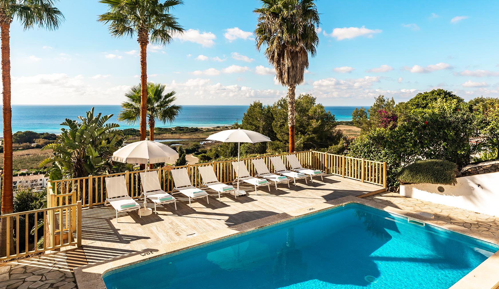 Villa a Son Bou con vista mare