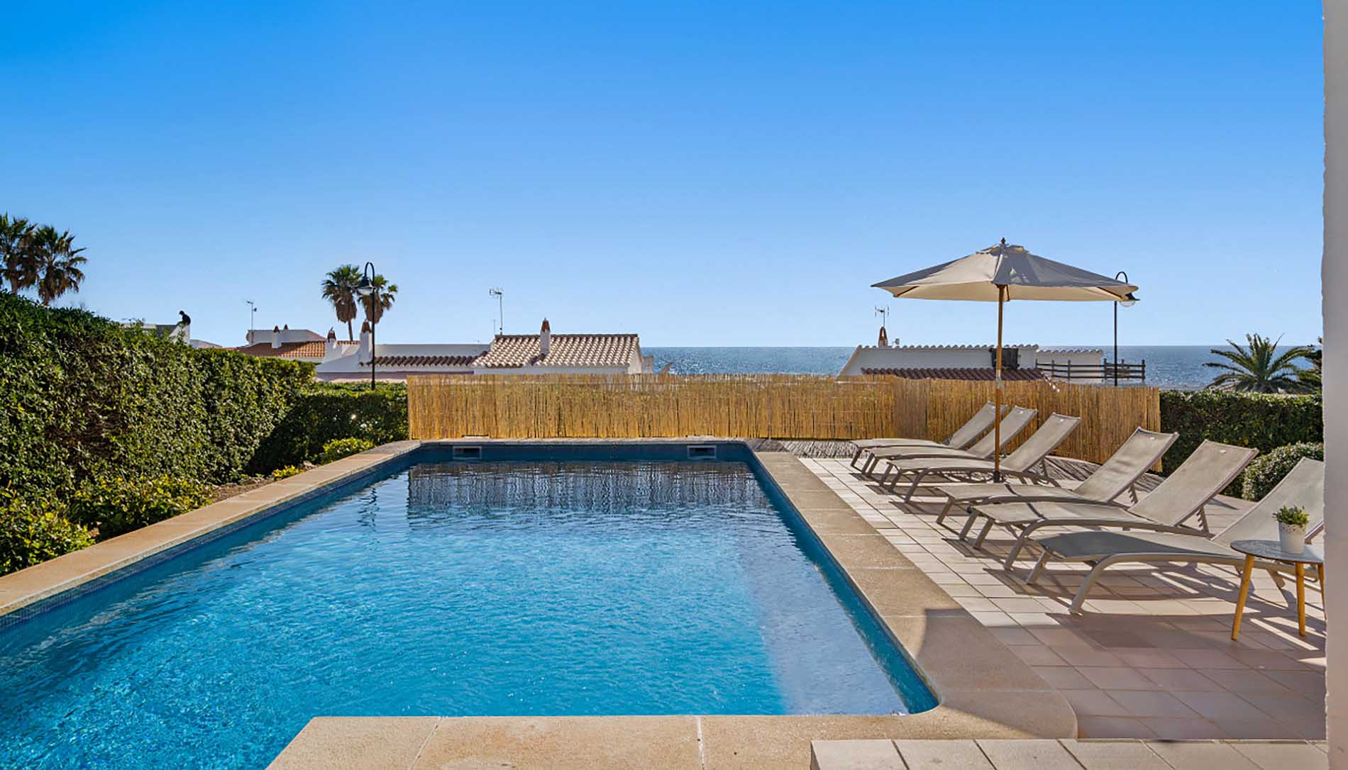 Villa familiare con piscina privata a Binibeca, Minorca