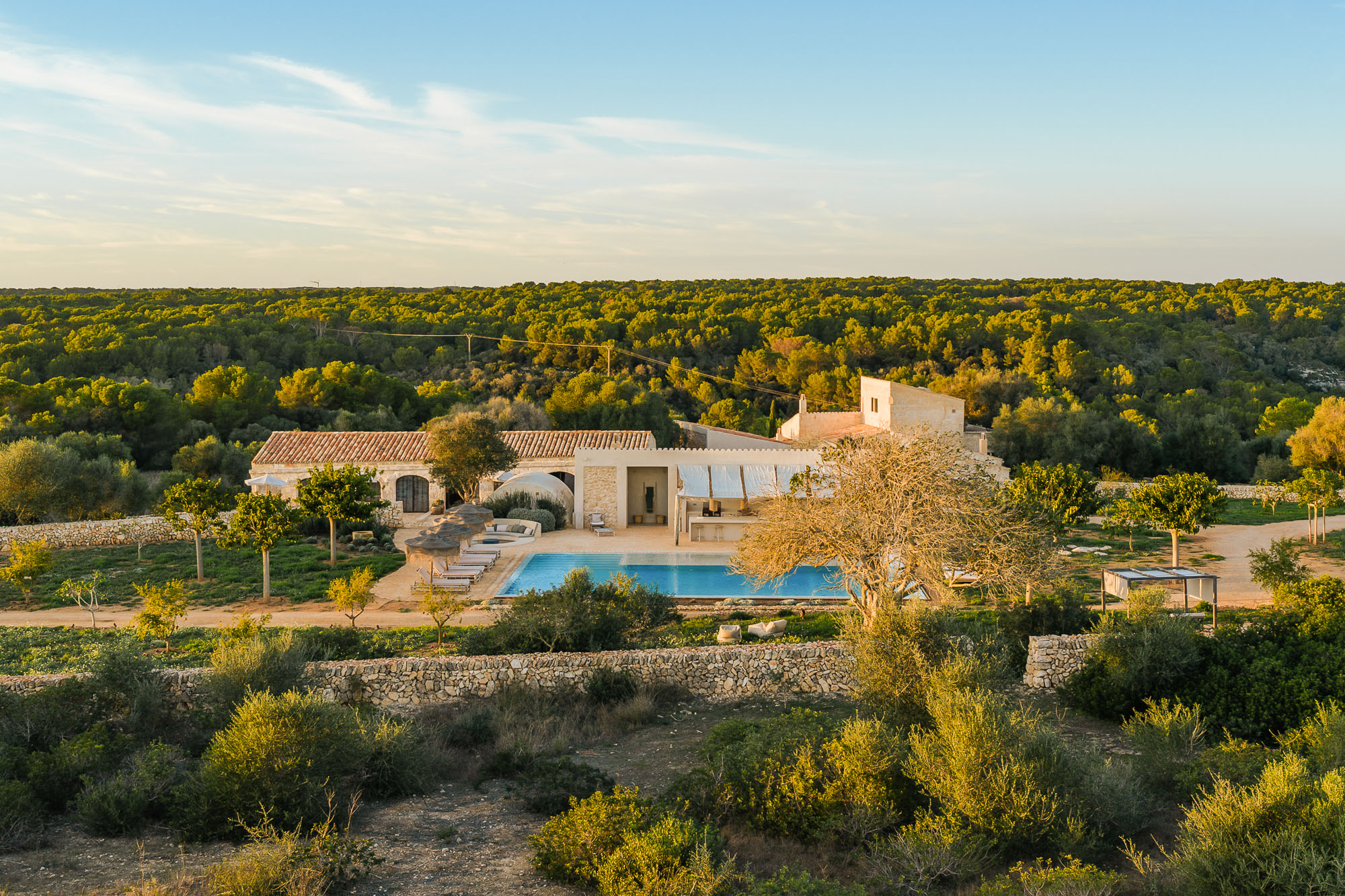 Tenuta privata di ville di lusso in campagna vicino a Cala Macarella, Minorca