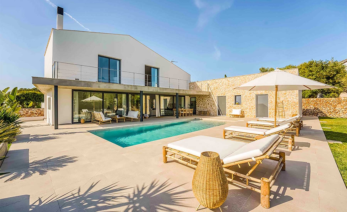 Ville con piscina a Ciutadella