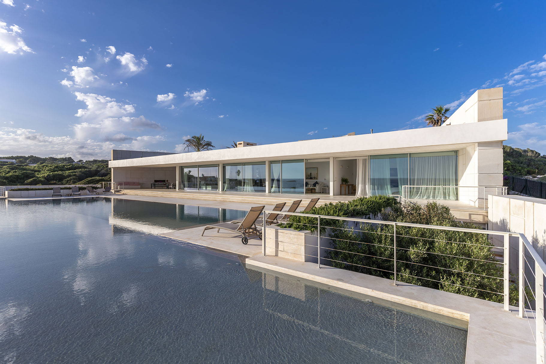 Impressionante villa in affitto con piscina di 40 metri a Minorca